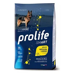 Dog Prolife Smart Adult Medium/ Large Breed Huhn & Reis
