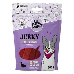 MR. BANDIT Jerky ančių filė šunims 500 g