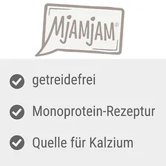 MjAMjAM Junior, drėgnas maistas šunims 6 x 800 g, > 500 g — 2 nuotrauka