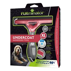 FURminator deShedding šukos ilgaplaukiams šunims XL
