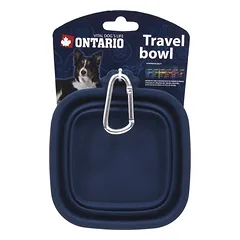 Ontario Travel Folding Bowl S – sulankstoma kelioninė dubenėlio šunims — 5 nuotrauka