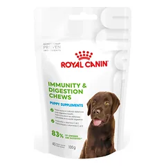 ROYAL CANIN Immunity & Digest maisto papildai jauniems šuniukams, 100 g