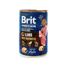 Brit Premium by Nature su ėriena ir grikiais, drėgnas maistas šunims 400 g — 2 nuotrauka
