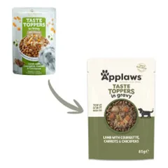 Applaws Taste Toppers sauso pašaro pagardas su ėriena ir daržovėmis šunims