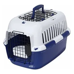 Europet Bernina TFD transportavimo narvas šunims ir katėms, mėlynas, 49x32x32 cm