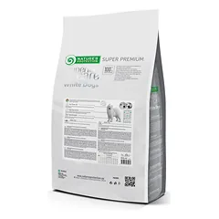 Nature's Protection Superior Care visų dydžių jaunų baltakailių šunų sausas begrūdis pašaras su balta žuvimi, 4 kg — 5 nuotrauka