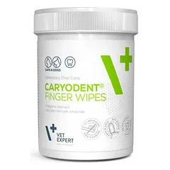 VetExpert Caryodent pirštų servetėlės dantų priežiūrai N50