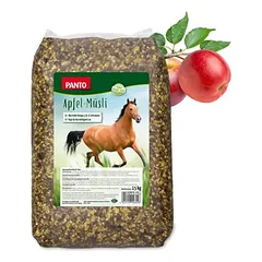 PANTO Apfelmüsli - Pferdemüsli fruchtige Mischung mit Apfel