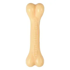 Flamingo žaislas šunims Nylon Boney, kaulas, vanilės skonio