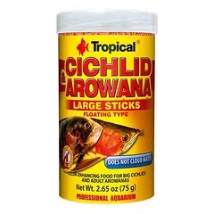 Tropical Cichlid&Arowana Large Sticks maistas žuvims 1000 ml
