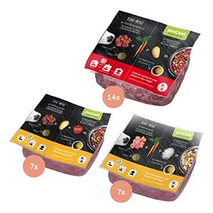 proCani meniu rinkinys, jautiena ir paukštiena, 28 x 500 g — 2 nuotrauka