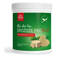 Pokusa Raw Diet Brewer's Yeast Pro Plus - alaus mielės šunims ir katėms, praturtintos prebiotikais, stiprina imunitetą ir virškinimo sistemą.