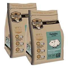 KORONA NATURY Natural-Vit maistas jūrų kiaulytėms 2x750g