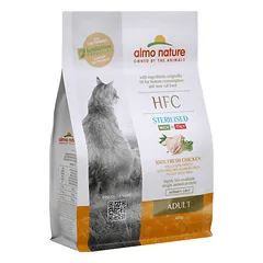 Almo Nature HFC Cat Adult sausas maistas suaugusioms katėms su vištiena, 300 g