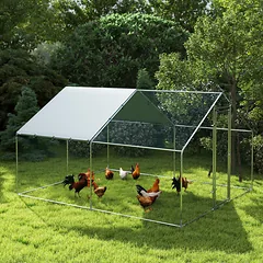 Vištų aptvaras 300 × 340 × 190 cm — 5 nuotrauka