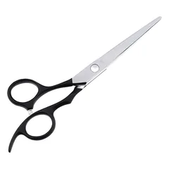 Jargem Lefty Straight Scissors - tiesios kirpimo žirklės kairiarankiams su ergonomine rankena, 6" — 2 nuotrauka