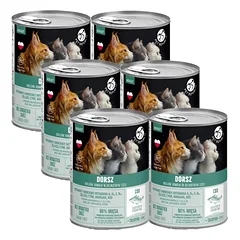 PetRepublic gabaliukai padaže su menke 6x400g katėms