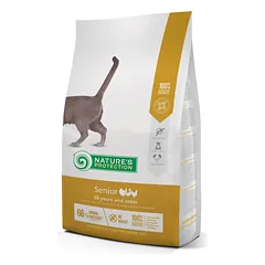 Nature's Protection senstančių kačių sausas pašaras su paukštiena, 7 kg — 5 nuotrauka