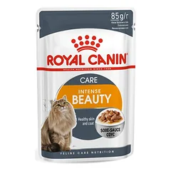 Royal Canin FHN Intense Beauty In Gravy drėgnas maistas katėms padaže, 85 g