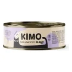 Kimo Tuna&Mackerel in Jelly konservuotas pašaras katėms su tunu ir skumbre 70 g
