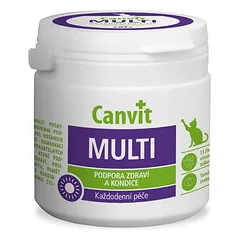 Canvit Multi katėms vitaminų kompleksas bendrai sveikatai, 100 g