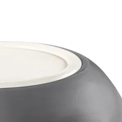 HUNTER keramikinis dubenėlis Lund, pilkas, 900 ml,  Ø 16 x H 6,5 cm — 3 nuotrauka
