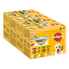 Pedigree Junior šviežumo maišeliai, drėgnas maistas šunims, daugiapakuotė — 3 nuotrauka