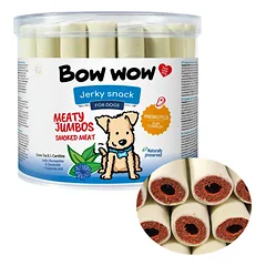 Skanėstai šunims BOW WOW Jerky snack su kalakutiena, 35 vnt