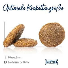 Happy Dog Supreme Sensible Neuseeland sausas maistas šunims, < 1,4 kg — 3 nuotrauka
