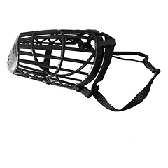 Nobleza plastikinis antsnukis XL, 13,8x12,8x13,cm juodas