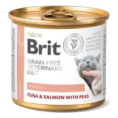 Brit GF Veterinary Diets Renal konservai katėms, 200g