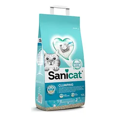 SANICAT Clumping 10 l bentonito kraiko Marselio muilo kvapas