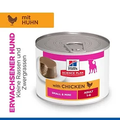 Hill's Science Plan Adult Small & Mini Mousse drėgnas maistas šunims — 3 nuotrauka