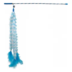 Magic Cat žaislas katėms su plunksnomis, 36cm+45cm, 1 vnt. — 3 nuotrauka