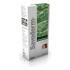 SaveDerm Shampoo 250 ml – šampūnas šunims ir katėms, kontroliuoja odos riebalų balansą, nekeičia pH