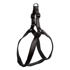 Flamingo petnešos šunims Step & Go Abbi, juodos, XXS — 2 nuotrauka