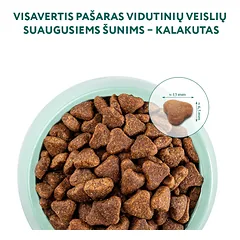 OPTIMEAL maistas vidutinių veislių šunims su kalakutiena, 3vnt x 12kg — 4 nuotrauka