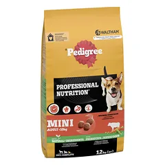 PEDIGREE sausas maistas mažų veislių šunims su jautiena ir daržovėmis 12 kg