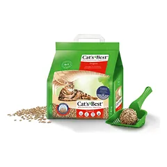Cat’s best original – medžio drožlių kraikas katėms, 5l — 2 nuotrauka