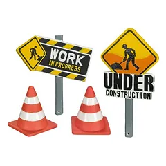 Nobby Aquariendekoration Set Baustelle