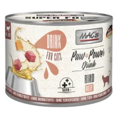 Mac's Paw Power Drink sriuba su jautiena katėms - Pet24