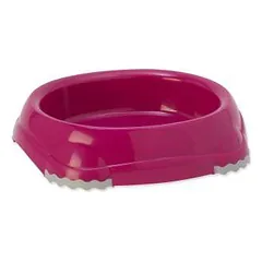 Gyvūnų dubuo, plastikinis - Placek Bowl. MC Neslystantis, raudonas, 210 ml
