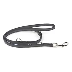 JULIUS-K9® dvigubas pavadėlis, guminis, 220 cm ilgio, 20 mm pločio, iki maks. 50 kg — 2 nuotrauka