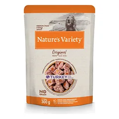 Nature's Variety Wet Original Med Dog Konservai vidutinių ir didžiųjų veislių šunims su kalakutiena 300 g