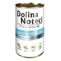 Konservai šunims su ėriena Dolina Noteci Premium 400 g