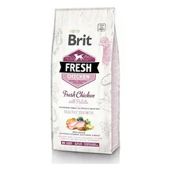 Brit Fresh Hund - Puppy & Junior - Chicken - Healthy Growth