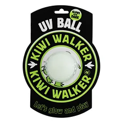 Kiwi Walker Let's Play and Glow UV Ball - šviečiantis kamuolys šunims, šviečia tamsoje