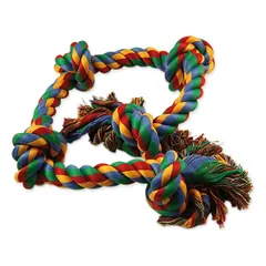 Dog fantasy virvinis žaislas šunims, 5 mazgai, 95cm