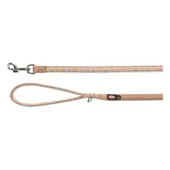 Trixie Premium pavadys, su neoprenu M-L 1m/20mm, šv. deim./karamelė