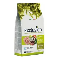 Exclusion Mediterraneo Dog Adult Small Breed šunims su vištiena 7 kg